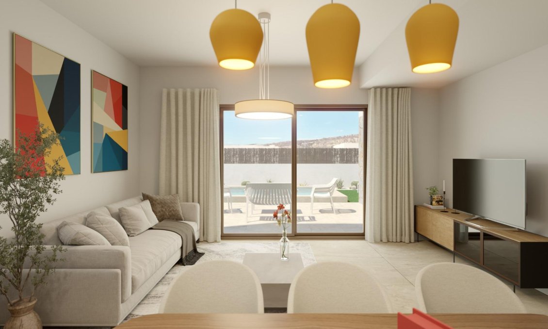 Obra nueva - Villa -
Algorfa - La Finca Golf