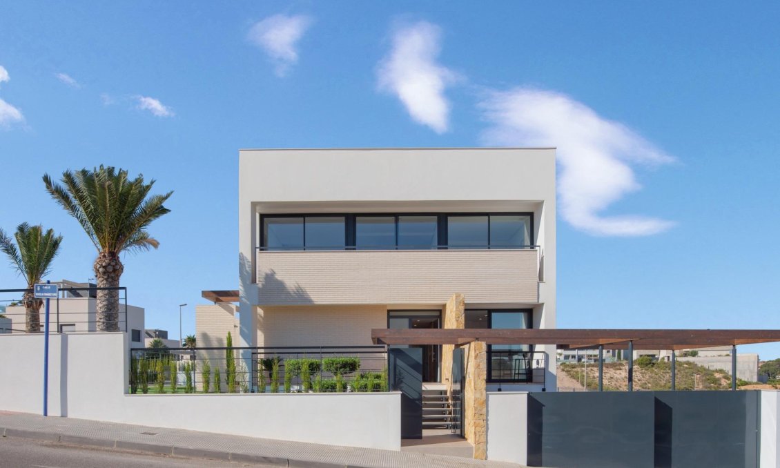Obra nueva - Villa -
Orihuela Costa - Campoamor