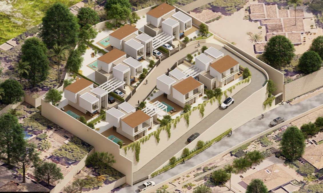 Obra nueva - Villa -
La Nucía - Escandinavia