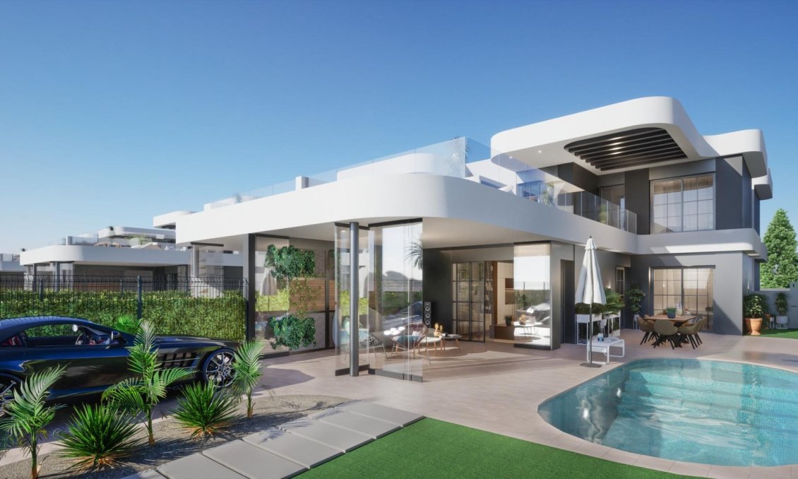 Obra nueva - Villa -
Los Alcazares - Serena Golf