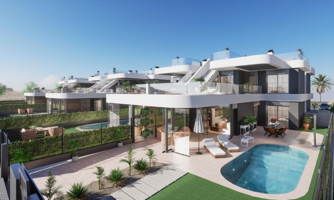 Obra nueva - Villa -
Los Alcazares - Serena Golf
