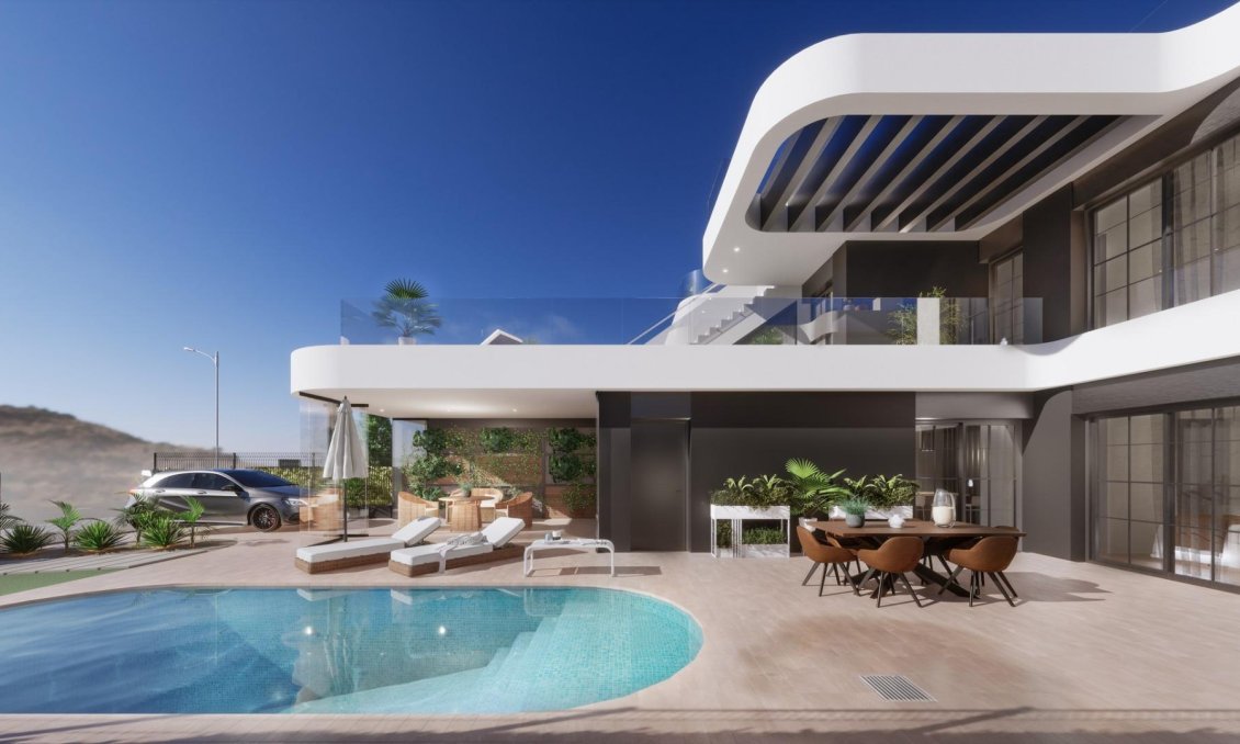 Obra nueva - Villa -
Los Alcazares - Serena Golf