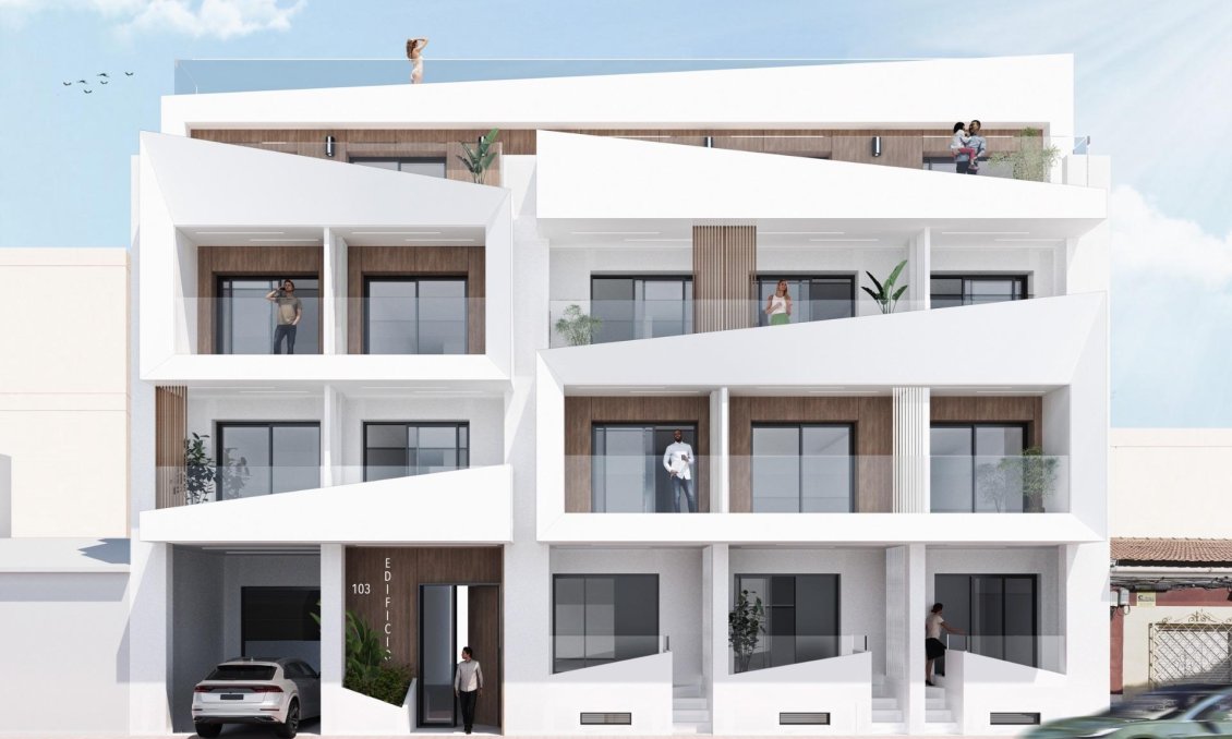 Neue Gebäude - Penthouse -
Torrevieja - Playa de El Cura