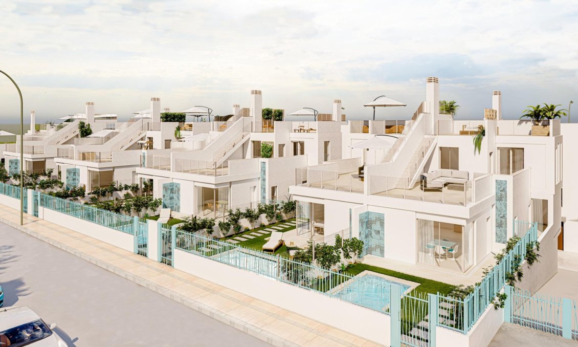 Obra nueva - Villa -
Los Alcazares - Torre del Rame