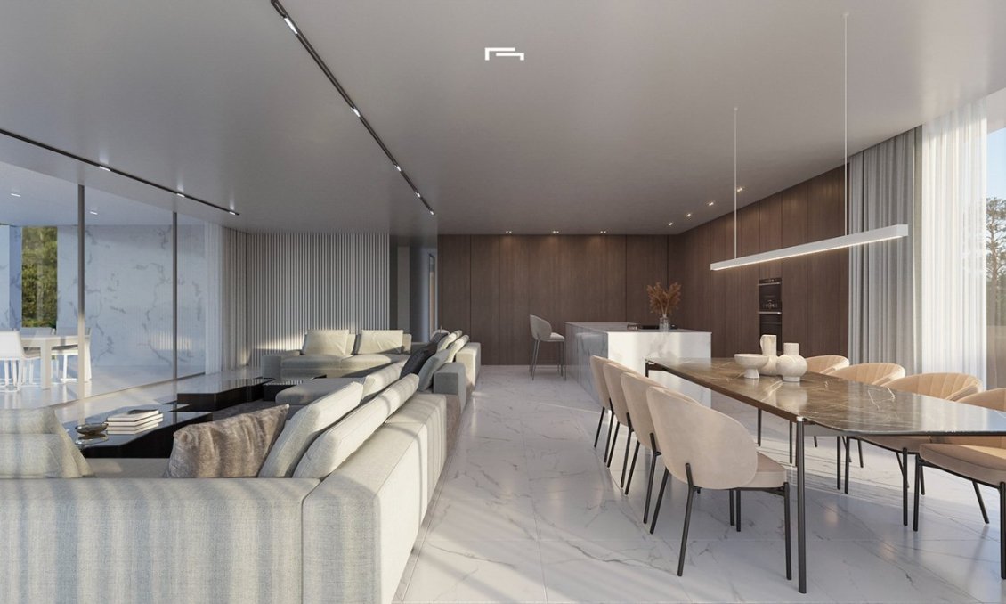 Obra nueva - Villa -
Moraira_Teulada - Verde Pino