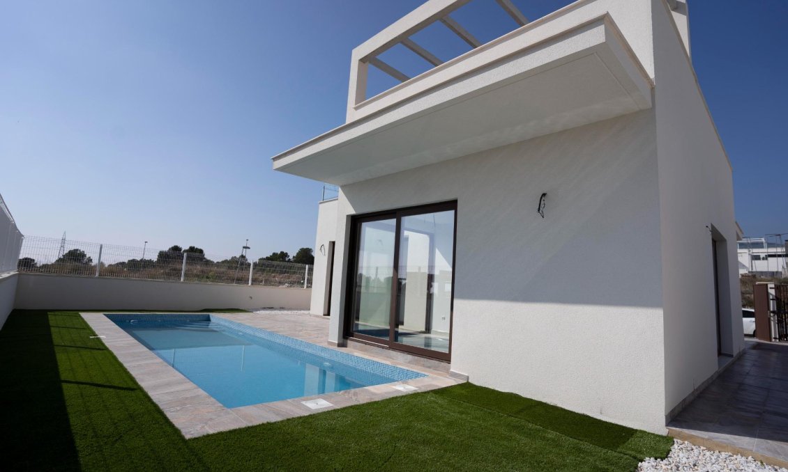 Obra nueva - Villa -
Polop - La Alberca