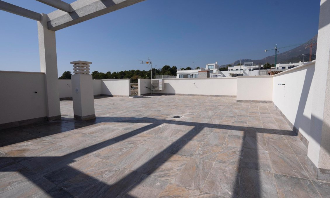 Obra nueva - Villa -
Polop - La Alberca