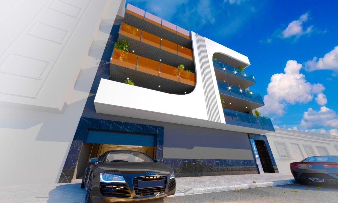 Neue Gebäude - Wohnung -
Torrevieja - Centro