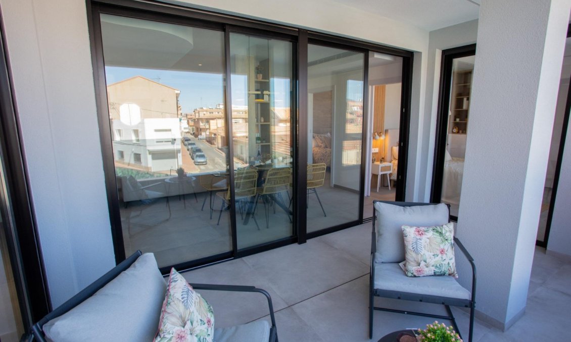 Nouvelle construction - Appartement -
San Pedro del Pinatar - Centro