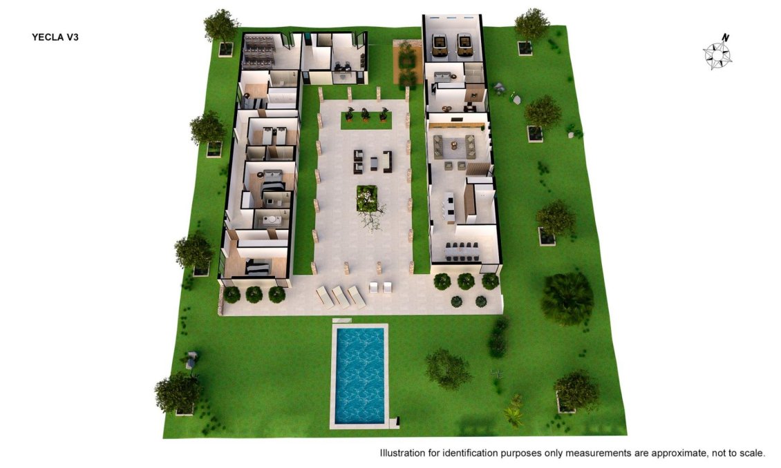 Obra nueva - Villa -
Yecla