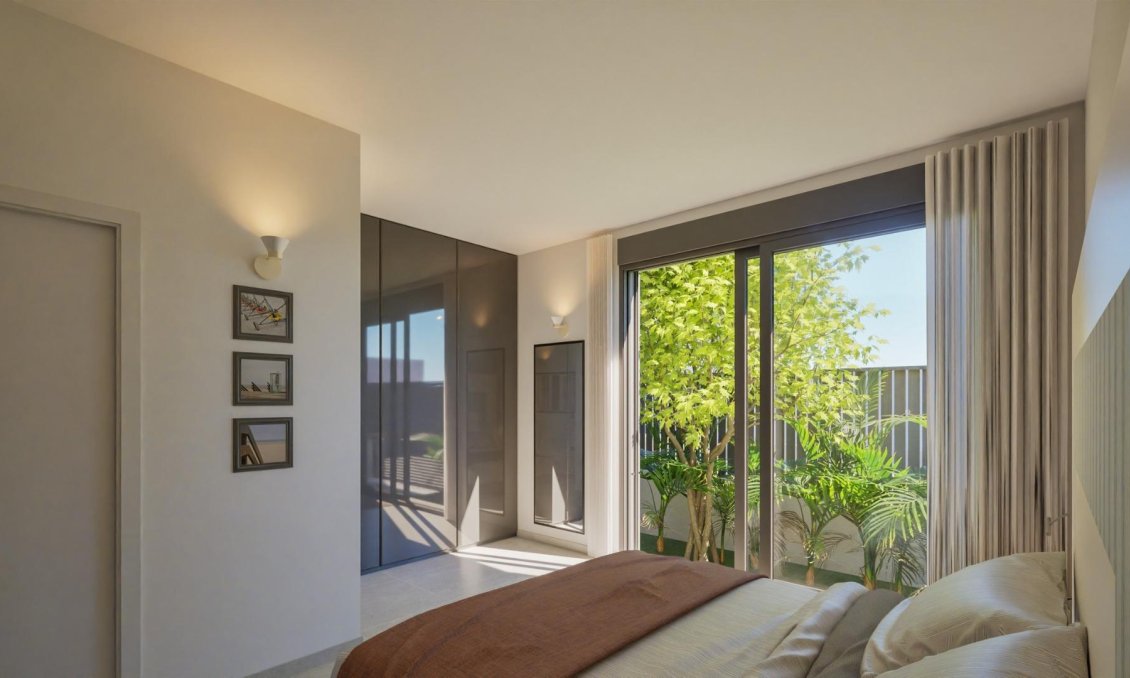 Obra nueva - Villa -
Los Nietos - Los Nietos playa