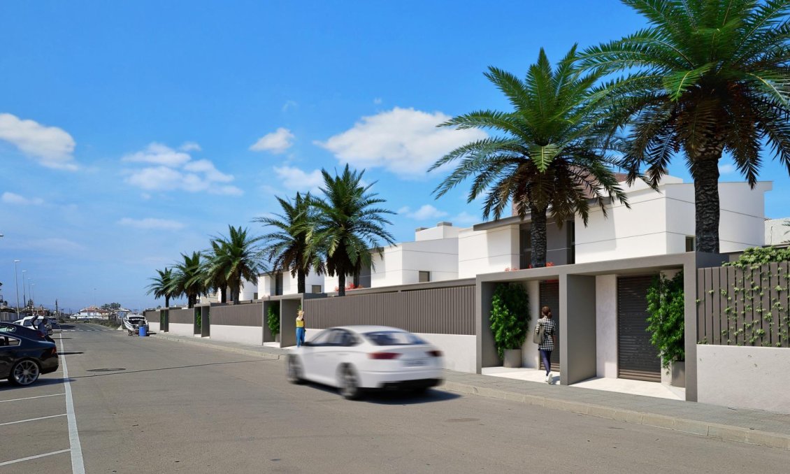 Obra nueva - Villa -
Los Nietos - Los Nietos playa