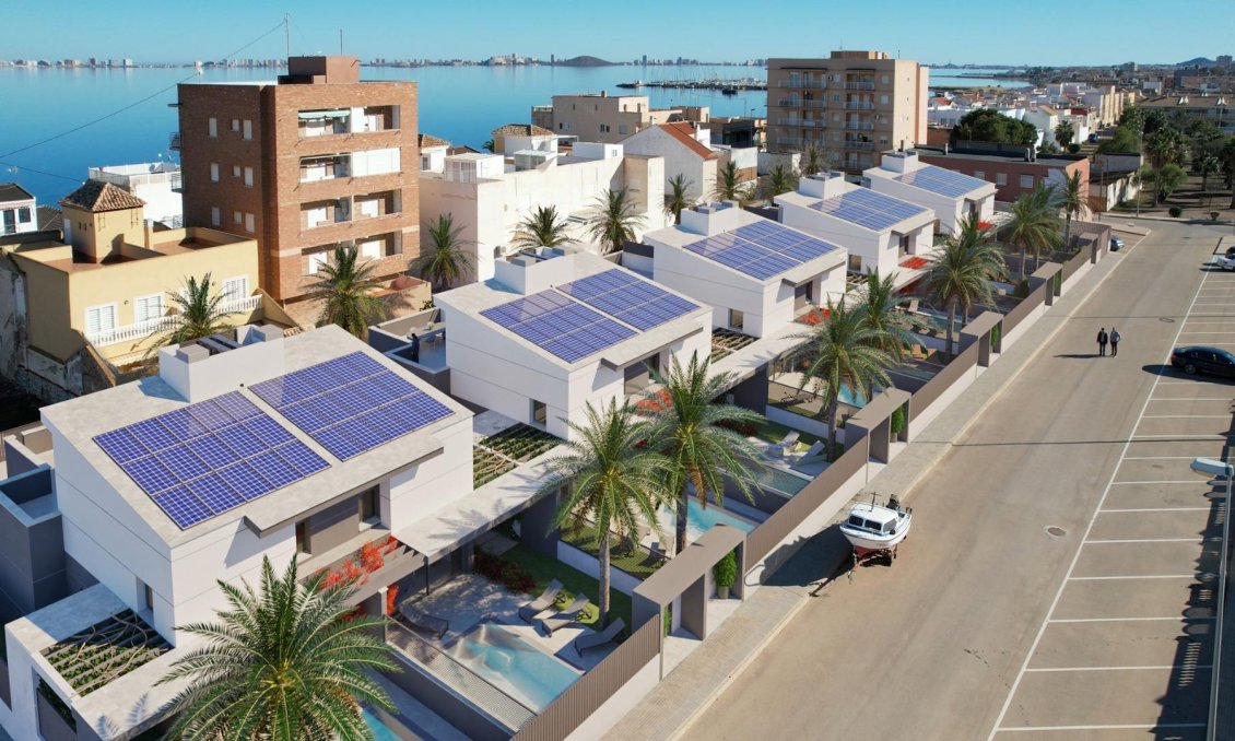 Obra nueva - Villa -
Los Nietos - Los Nietos playa