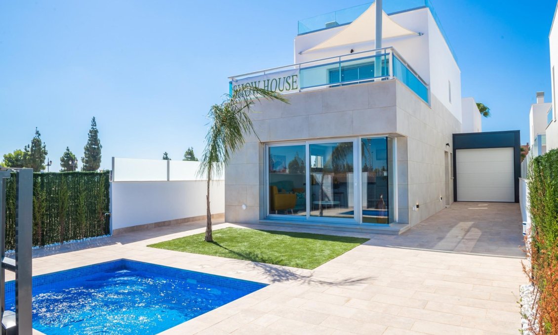Obra nueva - Villa -
Los Alcazares - Torre del Rame
