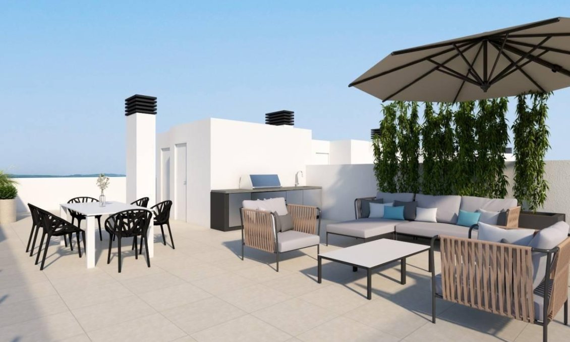 Obra nueva - Ático -
Santa Pola - Playa Tamarit