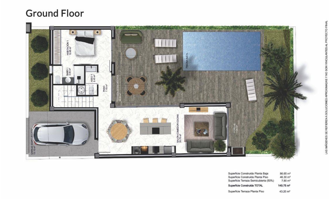 Obra nueva - Villa -
Almoradí - Las Heredades