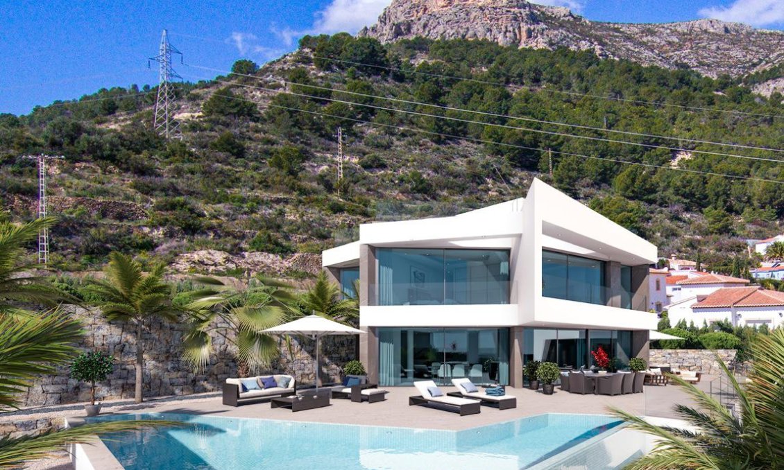 Obra nueva - Villa -
Calpe - Cucarres