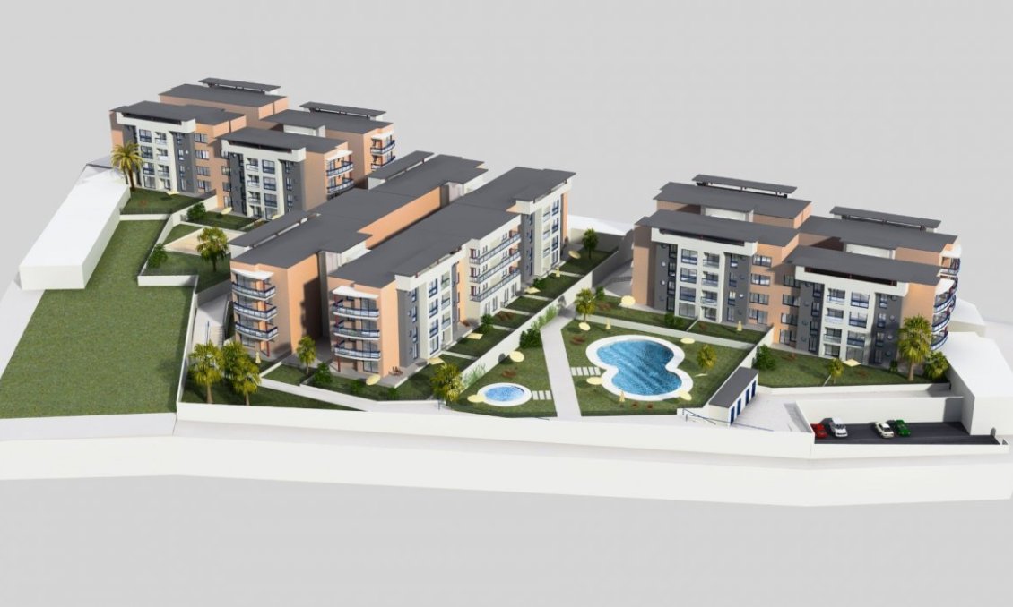 Új építésű - Tetőtéri lakás -
Villajoyosa - Paraiso