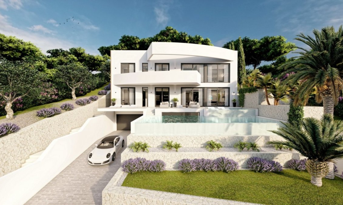 Obra nueva - Villa -
Altea - Sierra Altea