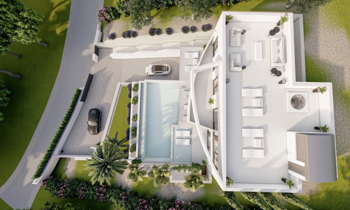 Obra nueva - Villa -
Altea - Sierra Altea