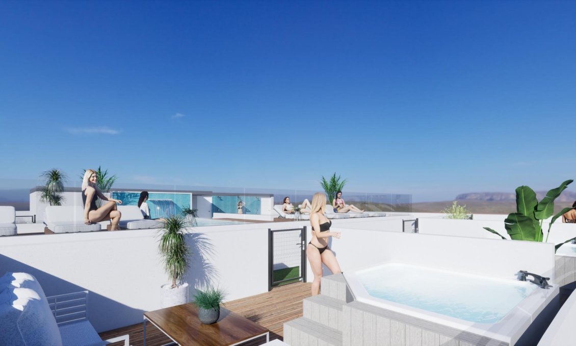 Új építésű - Tetőtéri lakás -
Torrevieja - Habaneras