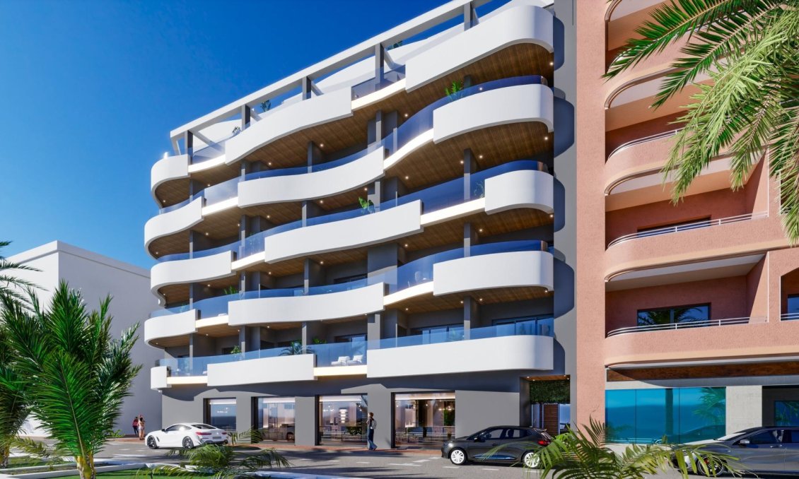 Új építésű - Tetőtéri lakás -
Torrevieja - Habaneras