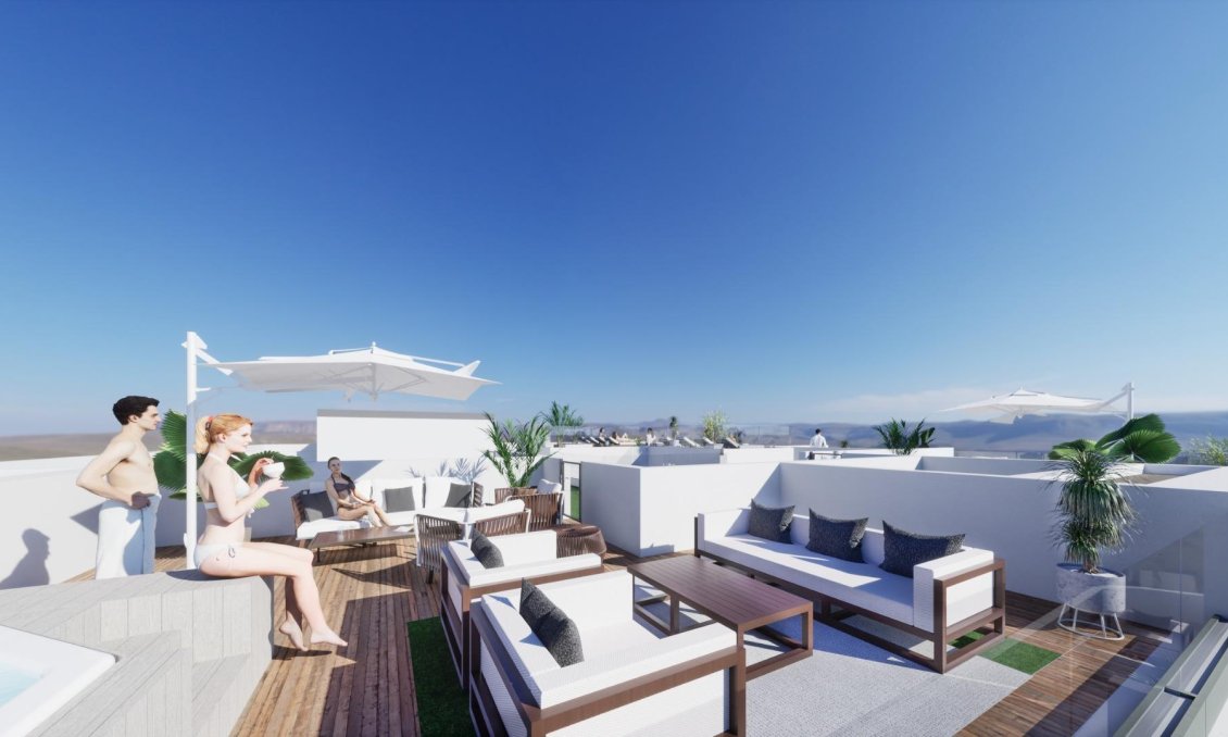 Új építésű - Tetőtéri lakás -
Torrevieja - Habaneras