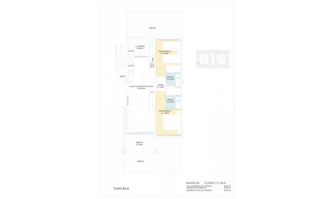 Új építésű - Bungaló -
Torrevieja - Los Balcones