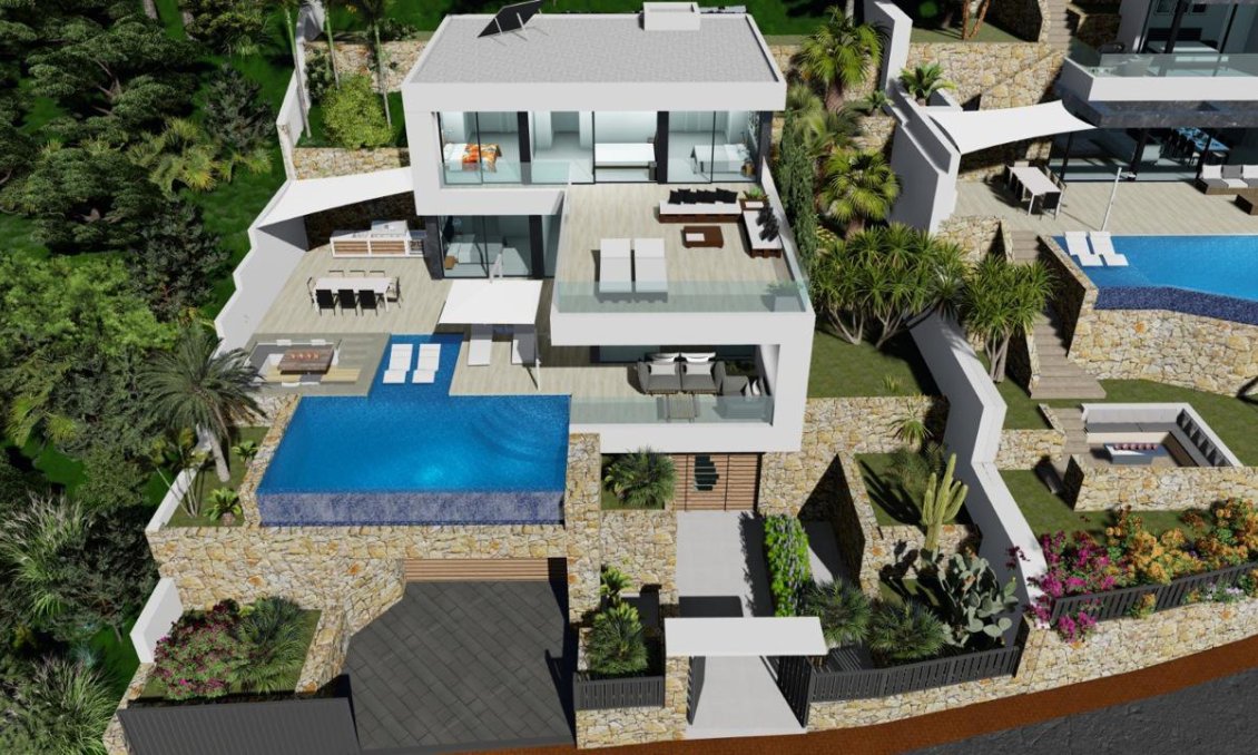 Obra nueva - Villa -
Calpe - Maryvilla