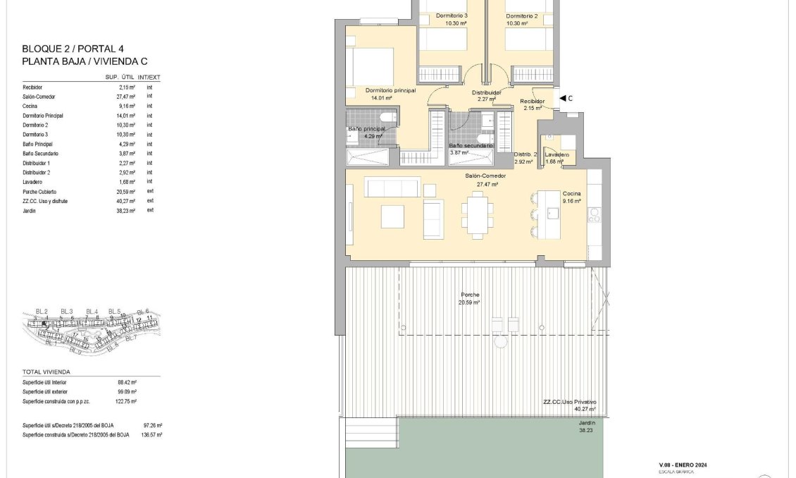 Obra nueva - Apartamento -
Casares - Casares Costa