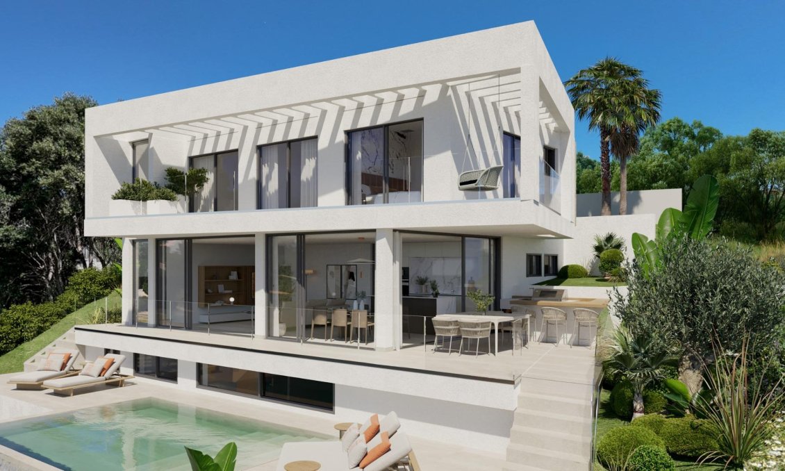 Obra nueva - Villa -
Estepona - Valle Romano Golf
