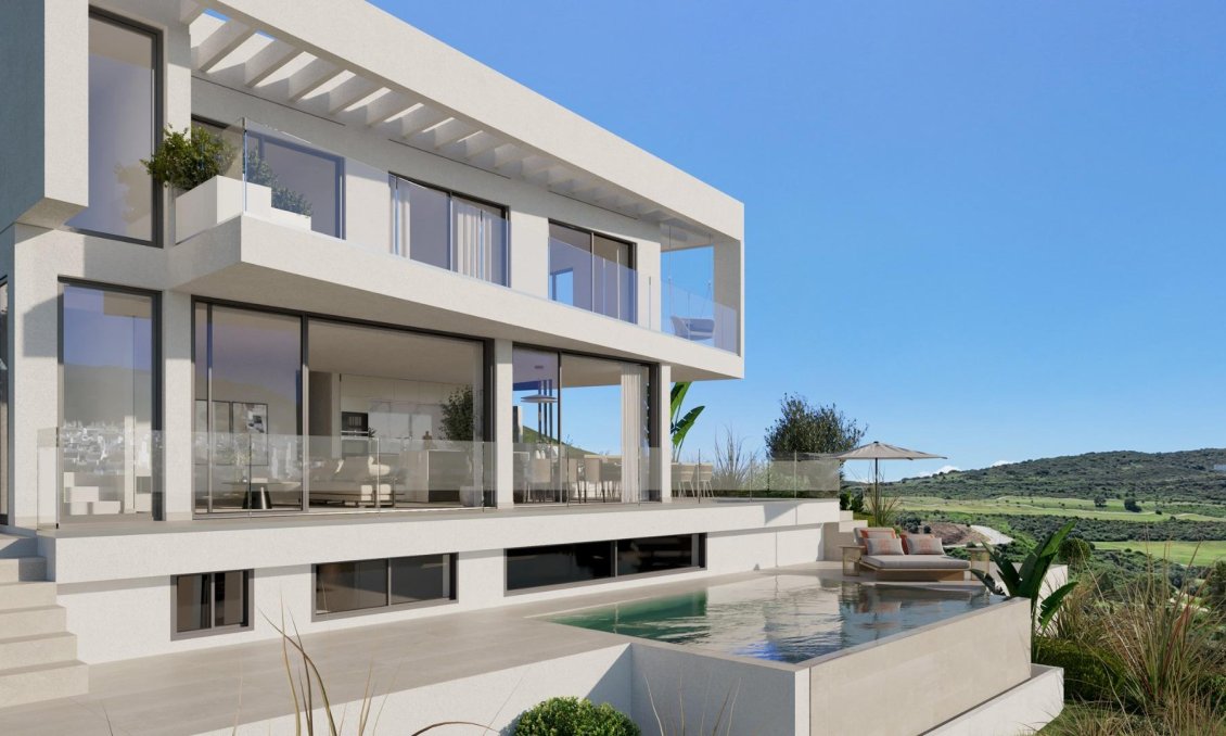 Obra nueva - Villa -
Estepona - Valle Romano Golf