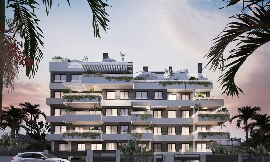 Obra nueva - Apartamento -
Estepona - Playa de La Rada