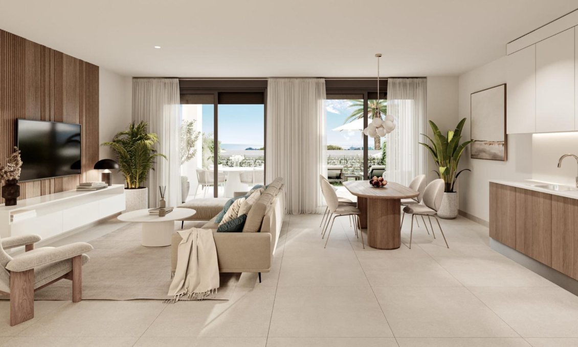 Obra nueva - Apartamento -
Estepona - Cancelada