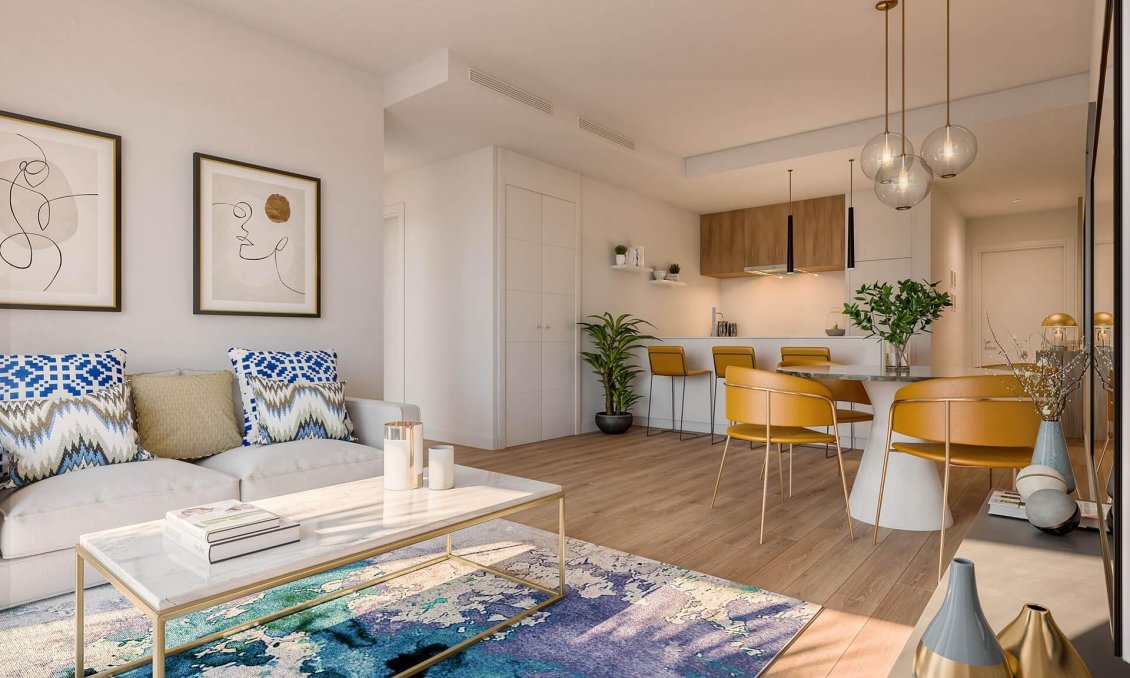 Obra nueva - Apartamento -
Estepona - Playa La Rada
