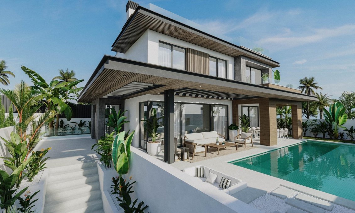 Obra nueva - Villa -
Mijas - Calanova