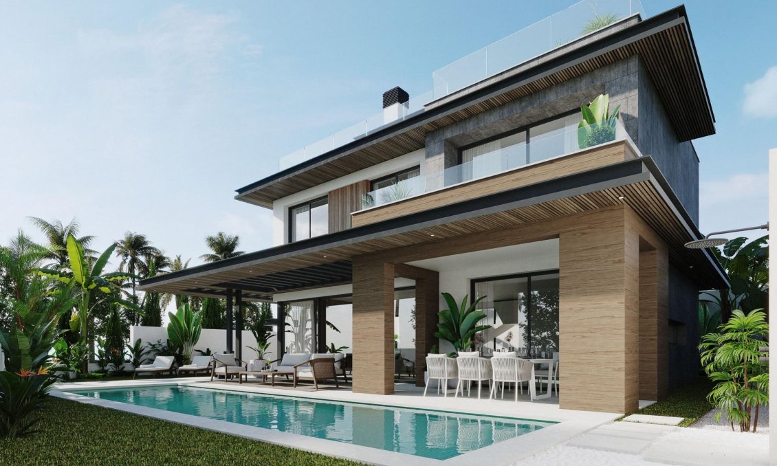 Obra nueva - Villa -
Mijas - Calanova