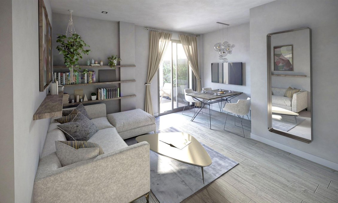 Obra nueva - Apartamento -
Mijas - Las Lagunas de Mijas