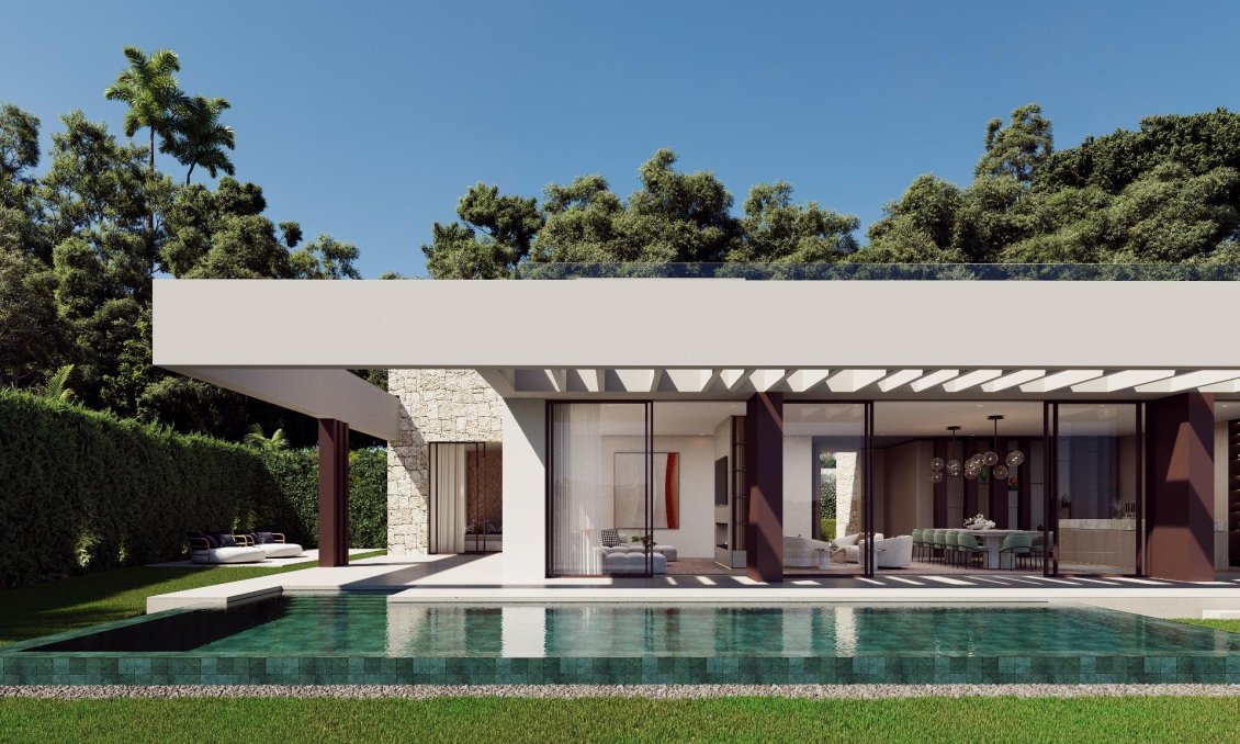 Obra nueva - Villa -
Marbella - Las Brisas