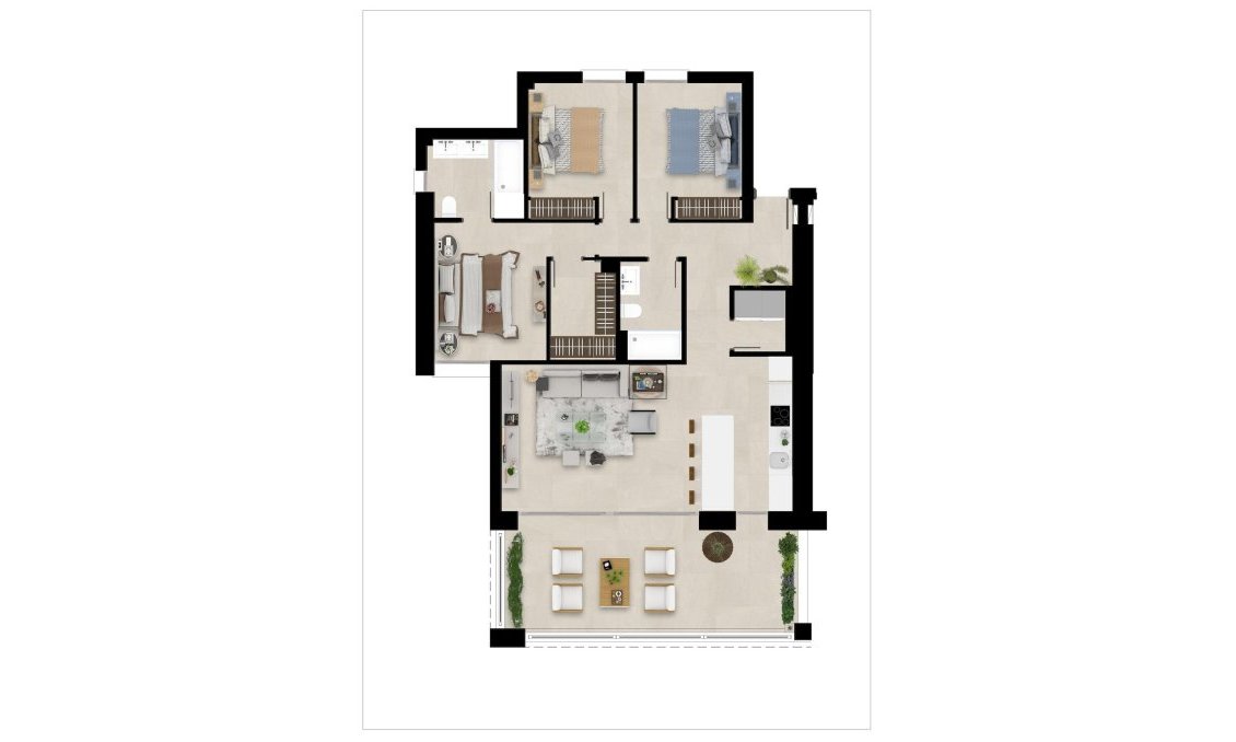 Obra nueva - Apartamento -
Sotogrande - San Roque Club
