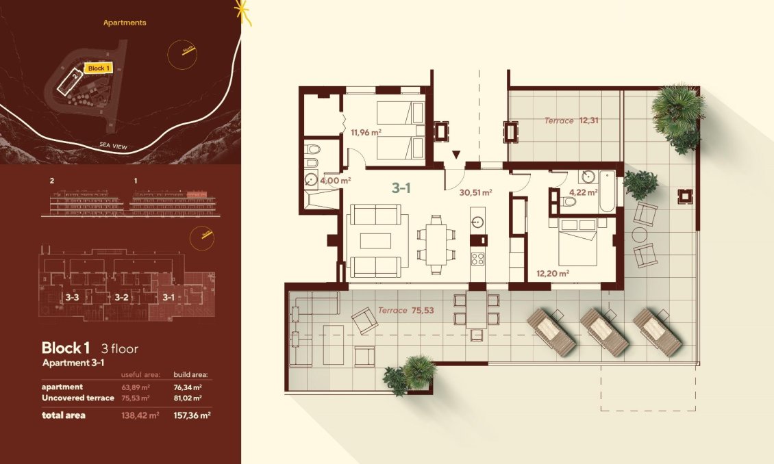 Neue Gebäude - Penthouse -
Mijas - Agua Marina