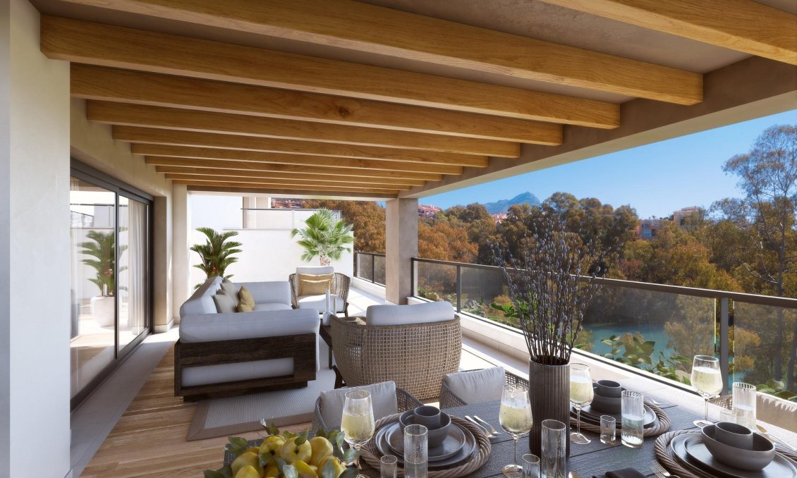 Új építésű - Tetőtéri lakás -
Marbella - La Cerquilla