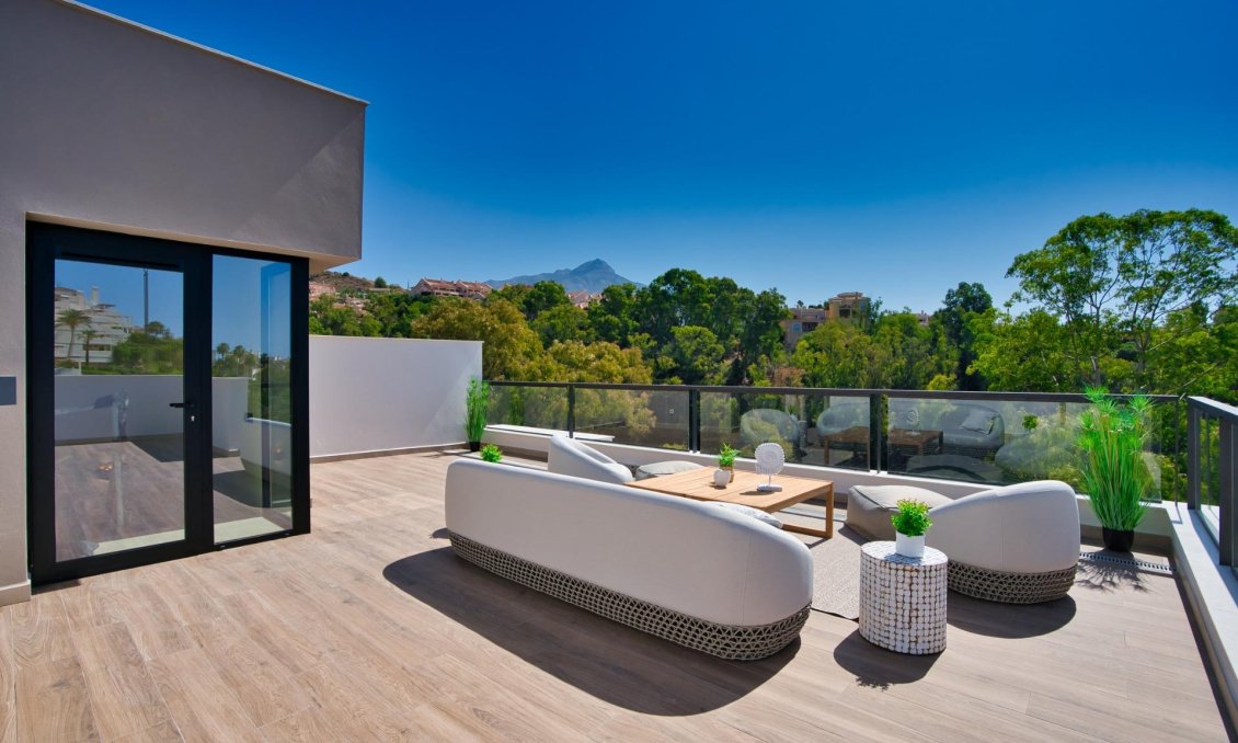 Új építésű - Tetőtéri lakás -
Marbella - La Cerquilla