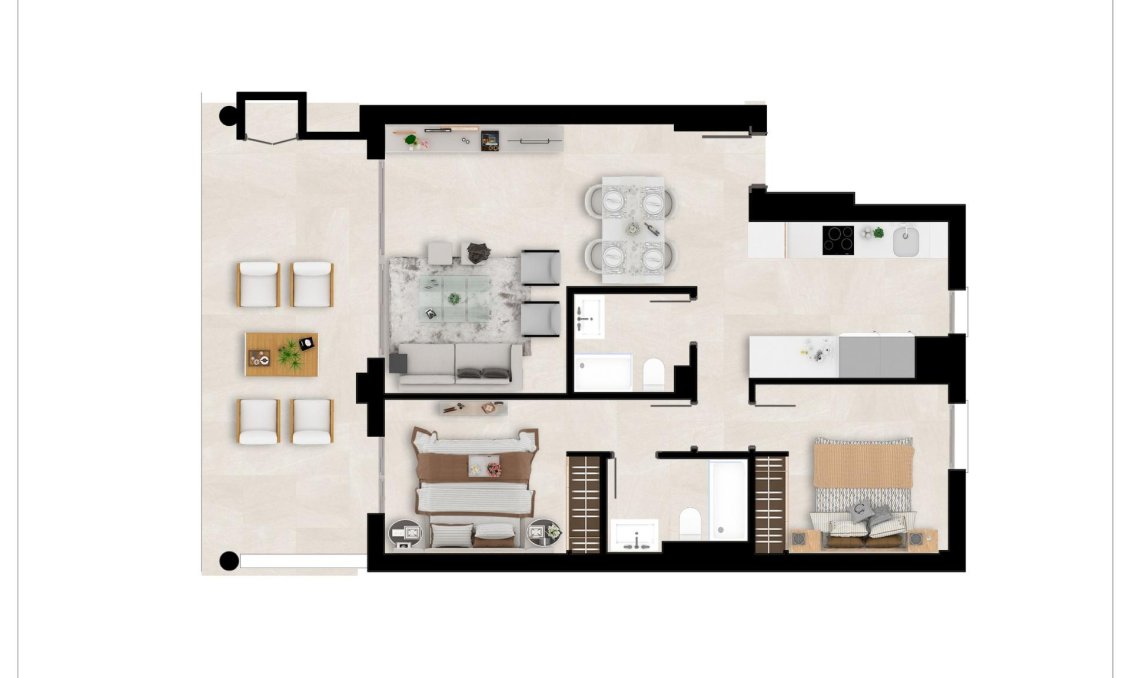 Obra nueva - Apartamento -
Mijas - Calanova