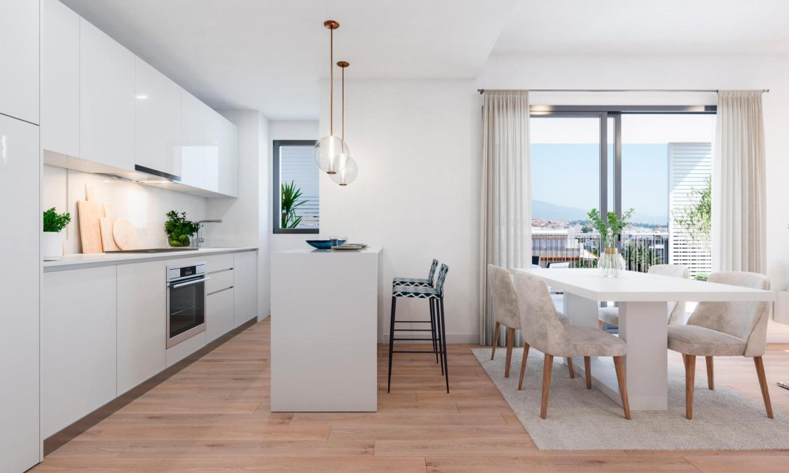 Obra nueva - Apartamento -
Estepona - Playa La Rada