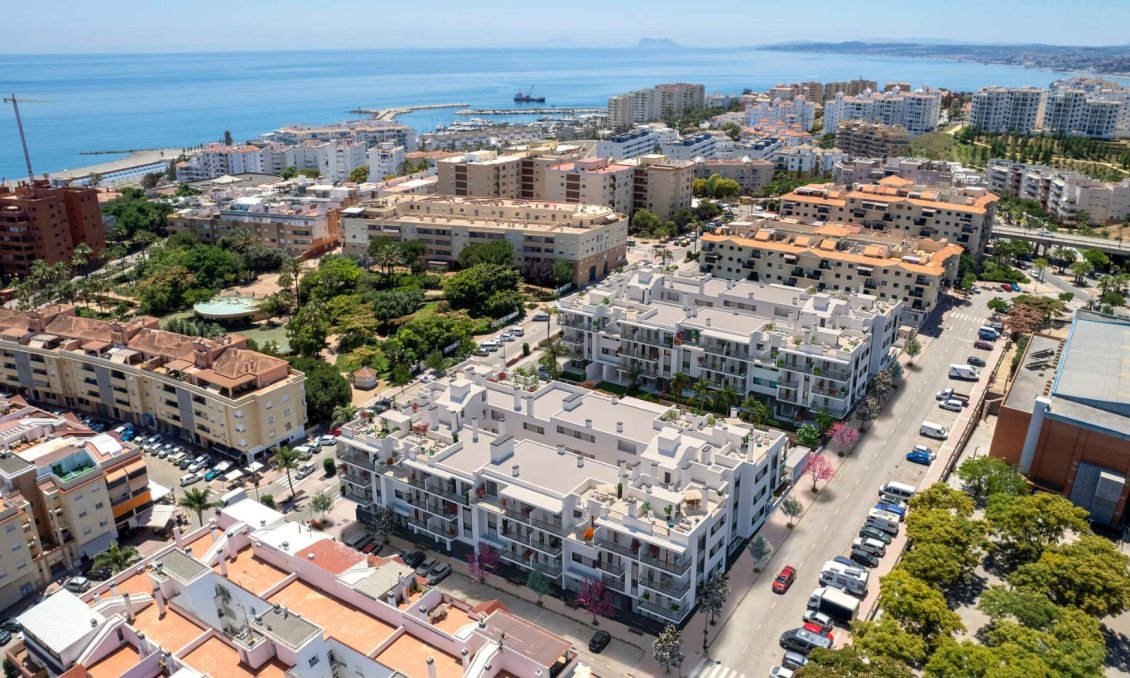Obra nueva - Apartamento -
Estepona - Playa La Rada