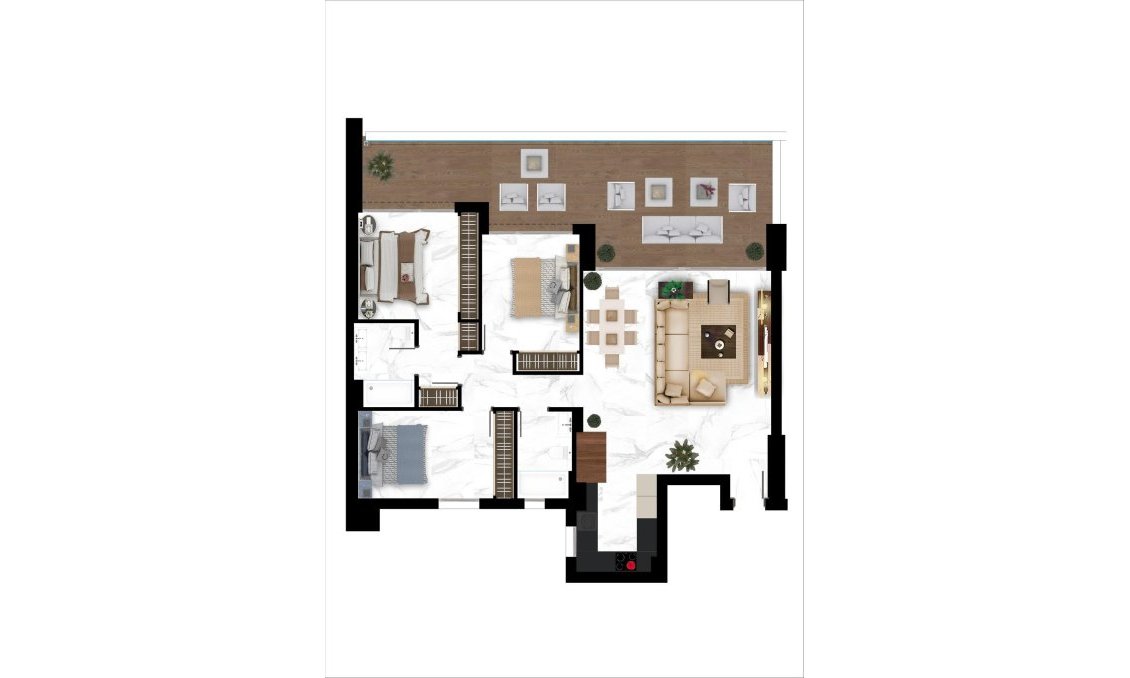 Új építésű - Apartman -
Marbella - San Pedro