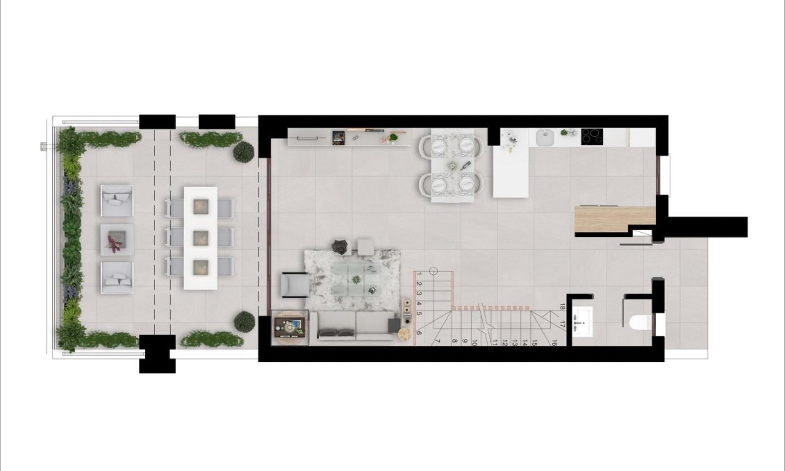 Obra nueva - Town House -
Istán - Cerros De Los Lagos