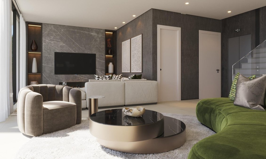 Obra nueva - Villa -
Estepona - Selwo
