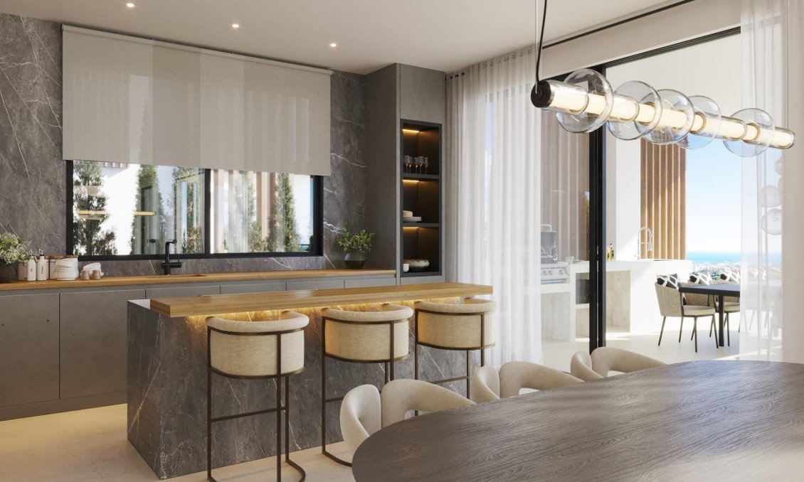 Obra nueva - Villa -
Estepona - Selwo